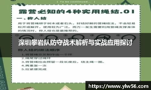深圳攀岩队防守战术解析与实战应用探讨